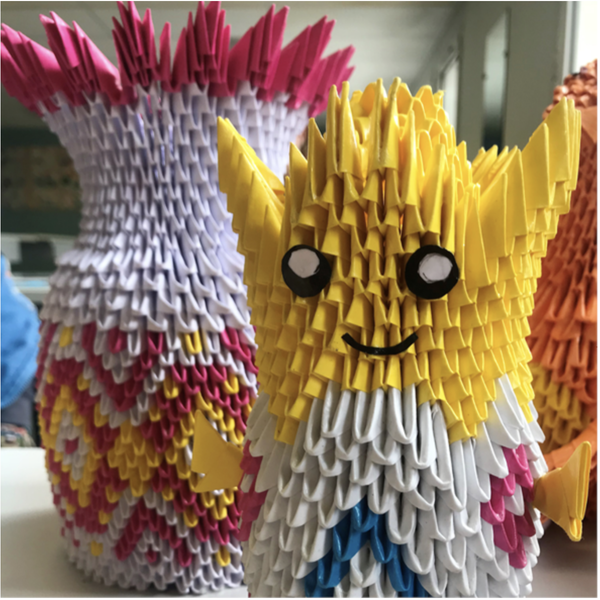 ORIGAMI 3D – QUILING – MACRAMÉ