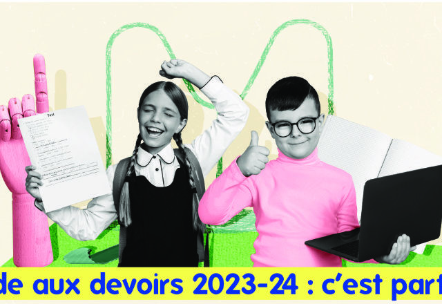 Aide aux devoirs 2023-24 : c’est parti !