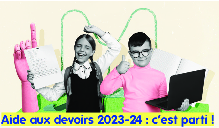 Aide aux devoirs 2023-24 : c’est parti !