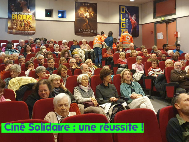 Ciné Solidaire : une réussite !