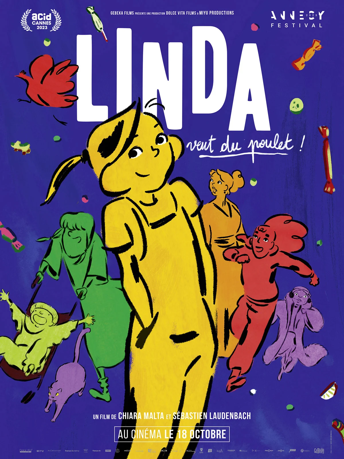 CINÉMA jeune public « Linda veut du poulet »