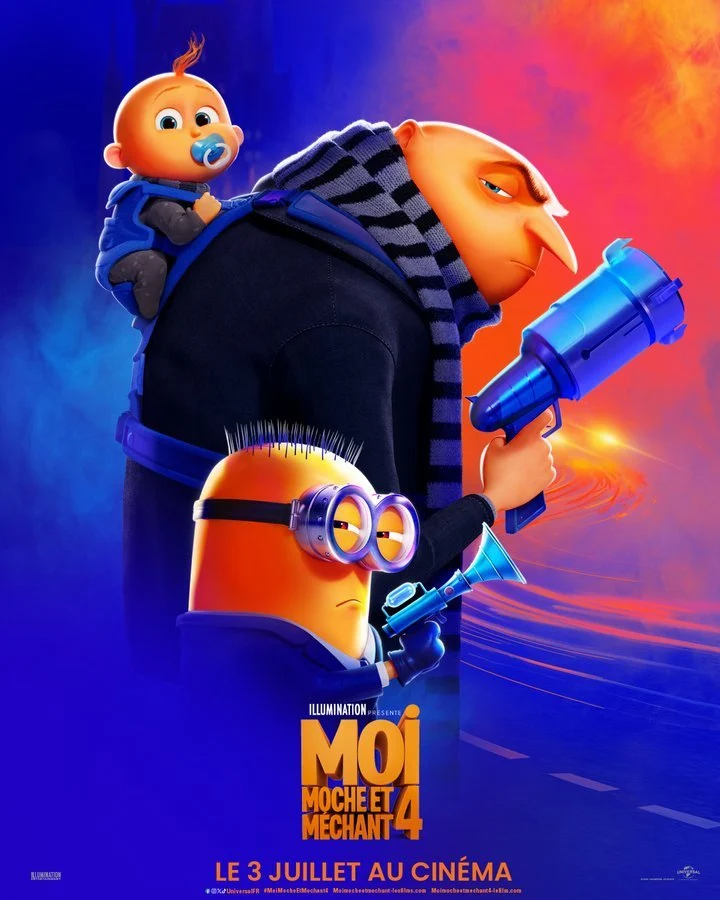 CINÉMA jeune public  « Moi, moche et méchant 4 »
