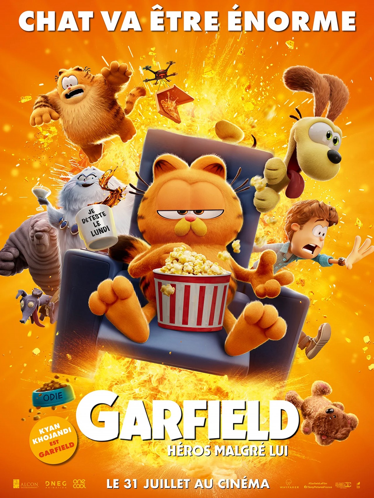 CINÉMA « Garfield, héros malgré lui »