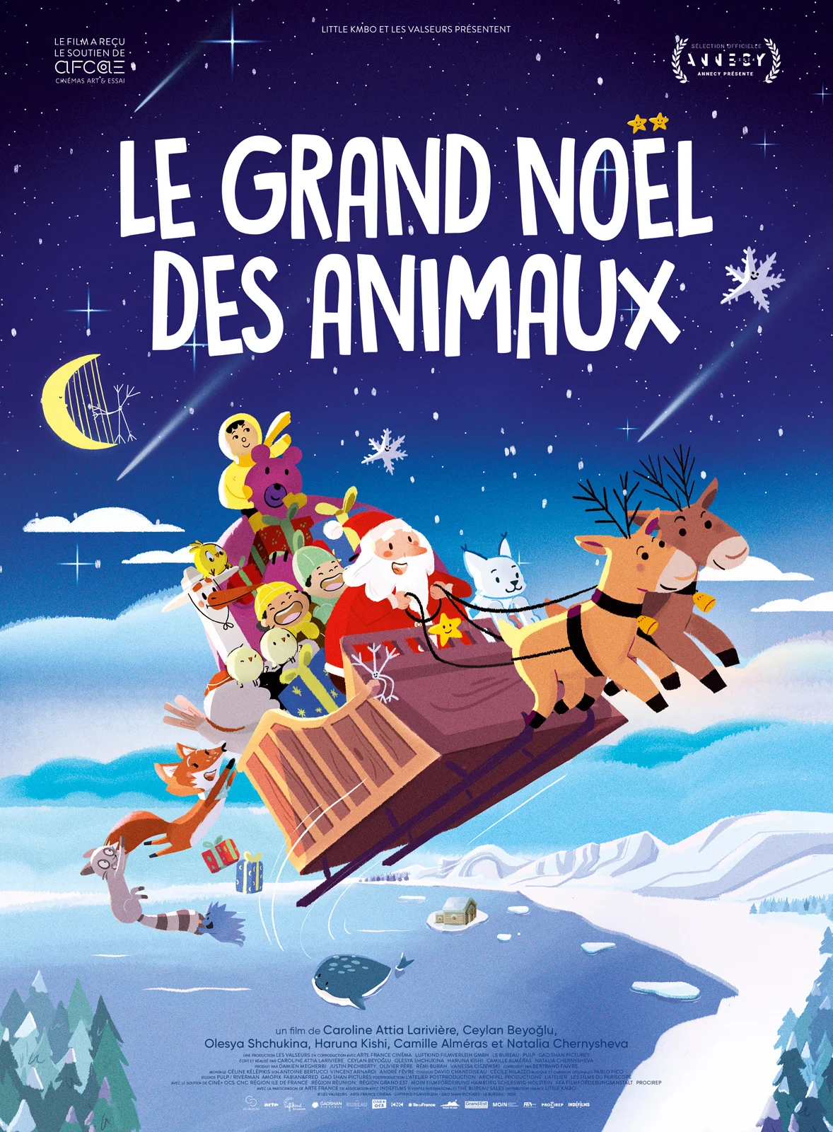 CINÉMA très jeune public « Le grand Noël des animaux »