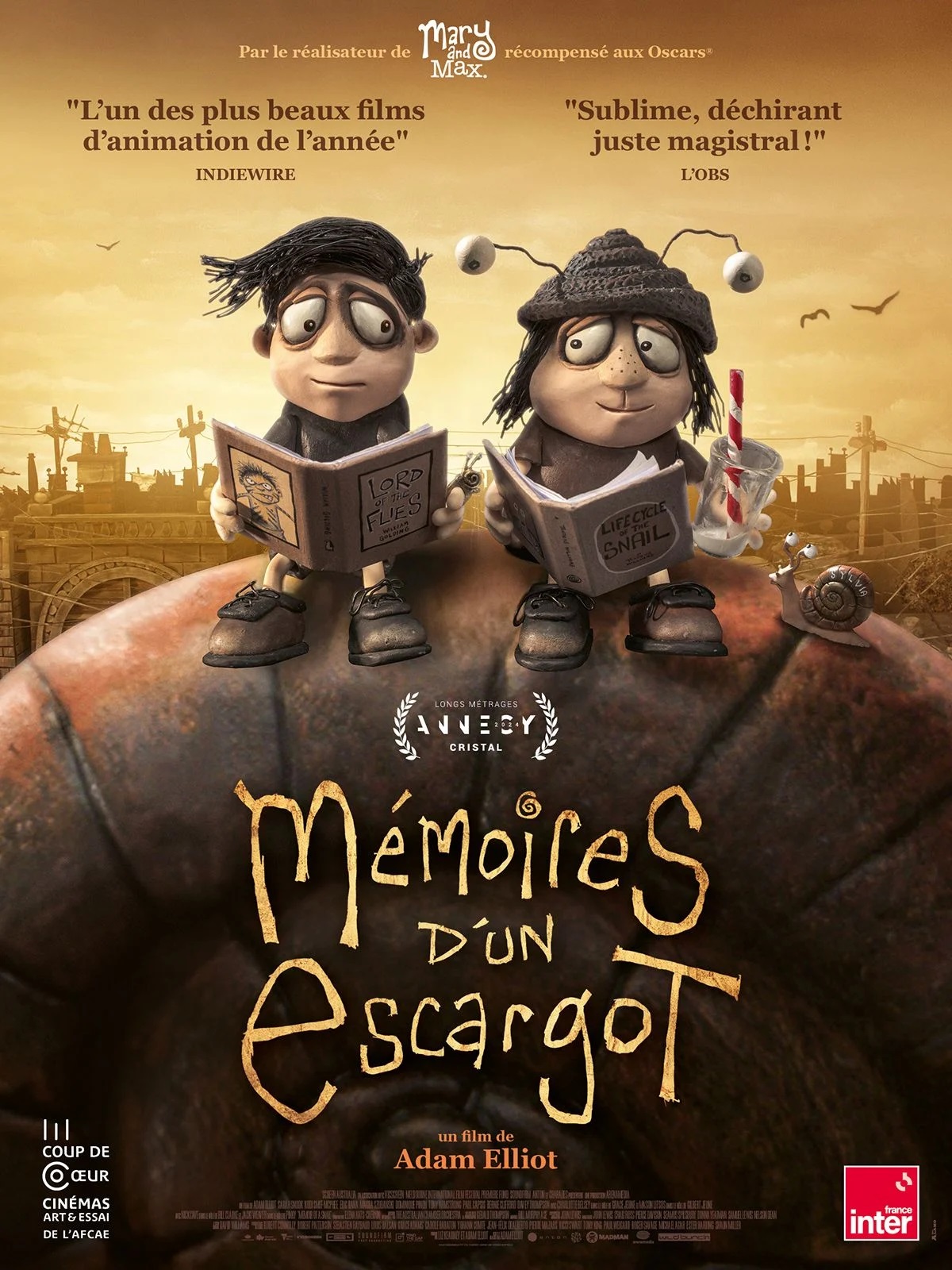 CINÉMA « Mémoires d’un escargot »