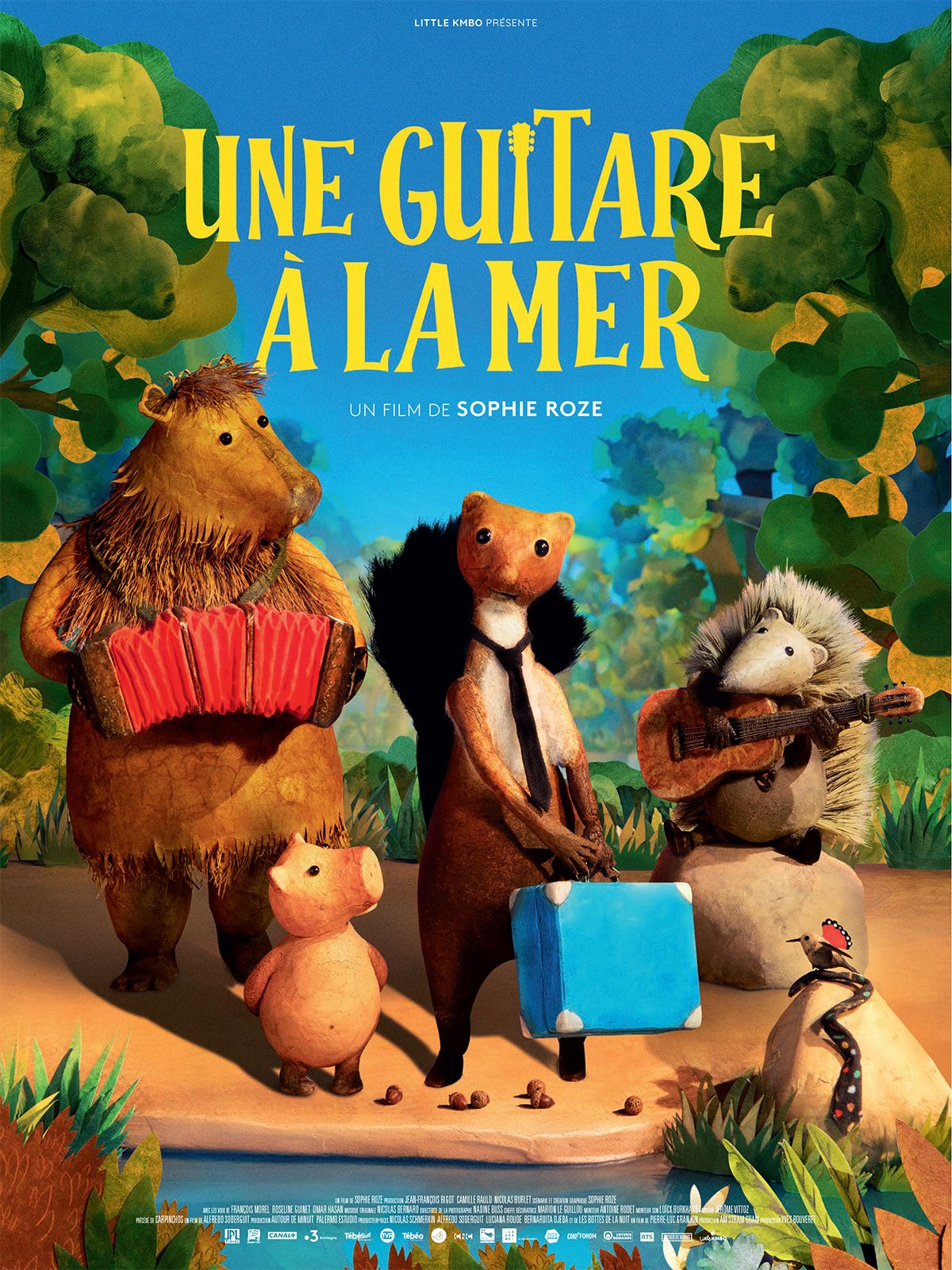 CINÉMA très jeune public « Une guitare à la mer »